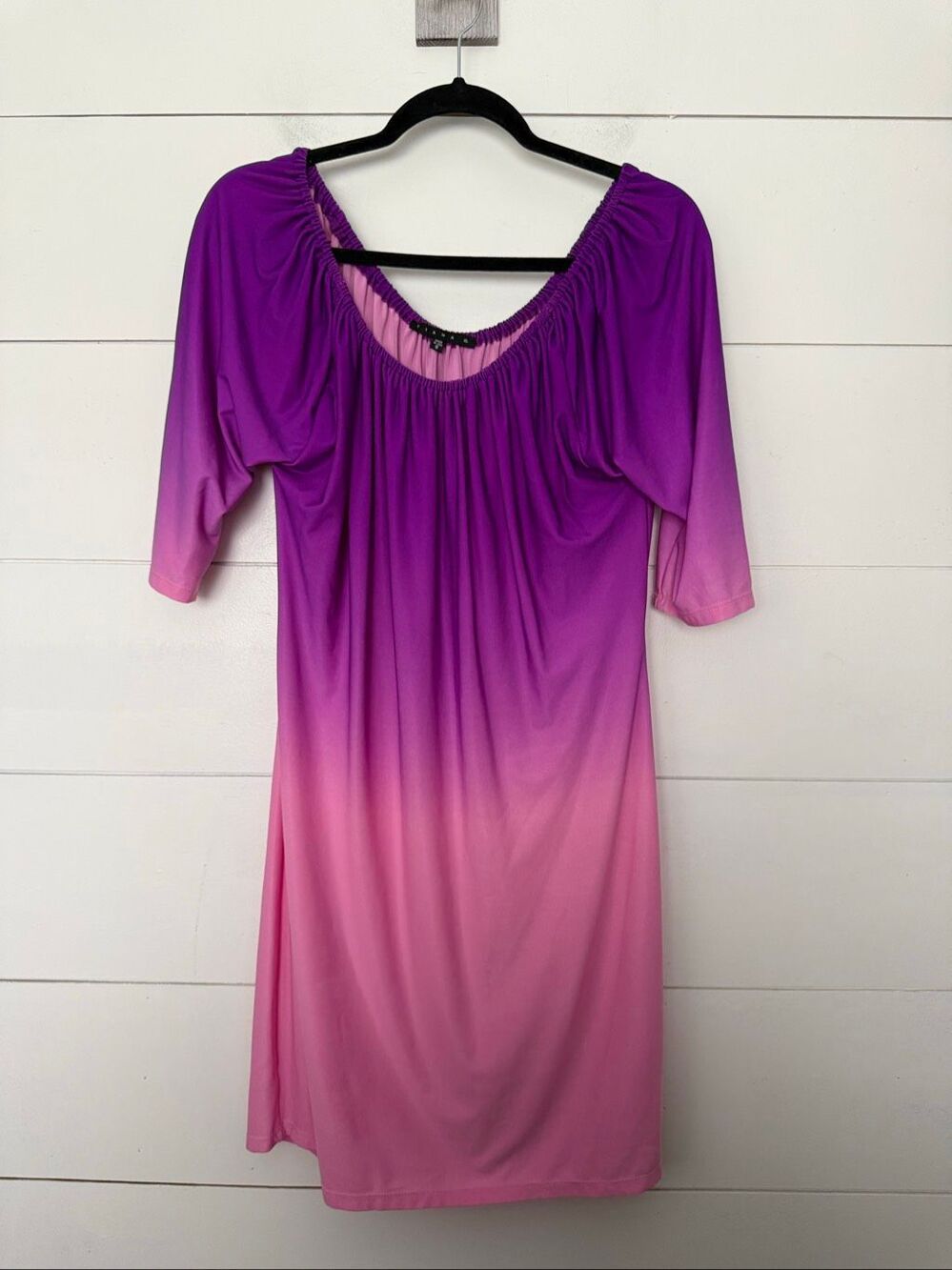 Tiana B Women’s Small Purple Pink Ombré Dress